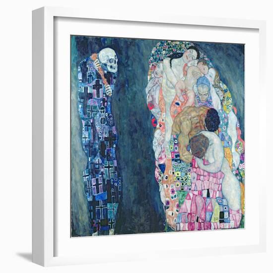 Death and Life, circa 1911-Gustav Klimt-Framed Giclee Print