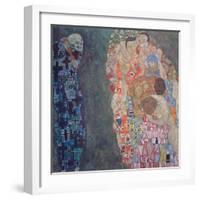 Death and Life, Completed in 1916-Gustav Klimt-Framed Giclee Print