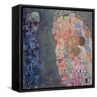 Death and Life, Completed in 1916-Gustav Klimt-Framed Stretched Canvas