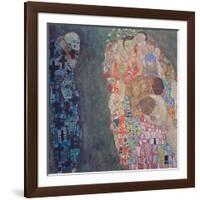 Death and Life, Completed in 1916-Gustav Klimt-Framed Giclee Print