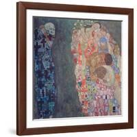 Death and Life, Completed in 1916-Gustav Klimt-Framed Giclee Print