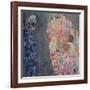 Death and Life, Completed in 1916-Gustav Klimt-Framed Giclee Print