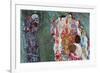 Death and Life-Gustav Klimt-Framed Premium Giclee Print