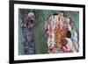 Death and Life-Gustav Klimt-Framed Premium Giclee Print