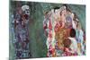 Death and Life-Gustav Klimt-Mounted Premium Giclee Print