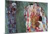 Death and Life-Gustav Klimt-Mounted Art Print