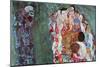 Death and Life-Gustav Klimt-Mounted Premium Giclee Print