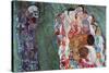 Death and Life-Gustav Klimt-Stretched Canvas