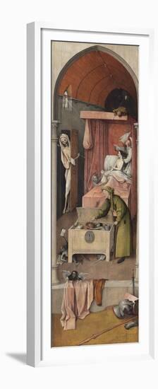 Death and Miser, c.1485-90-Hieronymus Bosch-Framed Premium Giclee Print