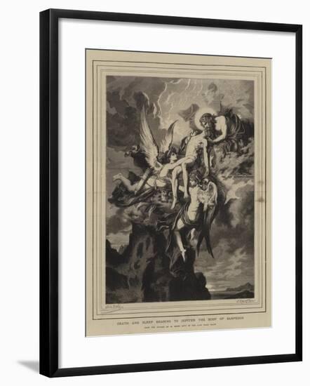 Death and Sleep Bearing to Jupiter the Body of Sarpedon-null-Framed Giclee Print