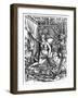 'Death and the Courtesan (Signed by the Wood-Engraver)', 1903-Sebald Beham-Framed Giclee Print