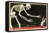 Death and the Kaiser-Paul Iribe-Framed Stretched Canvas