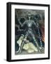 Death and the Maiden, 1910s-Nikolai Konstantinovich Kalmakov-Framed Giclee Print