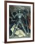 Death and the Maiden, 1910s-Nikolai Konstantinovich Kalmakov-Framed Giclee Print