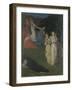 Death and the Maiden, before 1872-Pierre Cécil Puvis de Chavannes-Framed Giclee Print