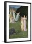 Death and the Maidens, 1872 (Oil on Canvas)-Pierre Puvis de Chavannes-Framed Giclee Print