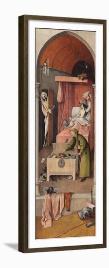 Death and the Miser, Ca 1485-Hieronymus Bosch-Framed Premium Giclee Print