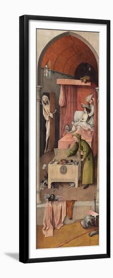 Death and the Miser, Ca 1485-Hieronymus Bosch-Framed Premium Giclee Print