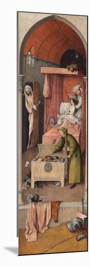 Death and the Miser, Ca 1485-Hieronymus Bosch-Mounted Giclee Print