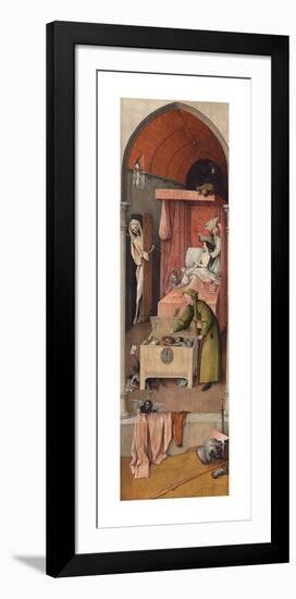 Death and the Miser-Hieronymus Bosch-Framed Premium Giclee Print