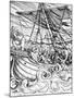 Death and the Sailor, from 'The Dance of Death', Engraved by Hans Lutzelburger, C.1538-Hans Holbein the Younger-Mounted Giclee Print