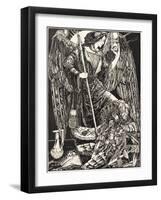 Death and the Soldier-Patten Wilson-Framed Giclee Print