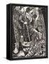 Death and the Soldier-Patten Wilson-Framed Stretched Canvas