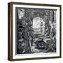 Death as Friend, 1851-Alfred Rethel-Framed Giclee Print