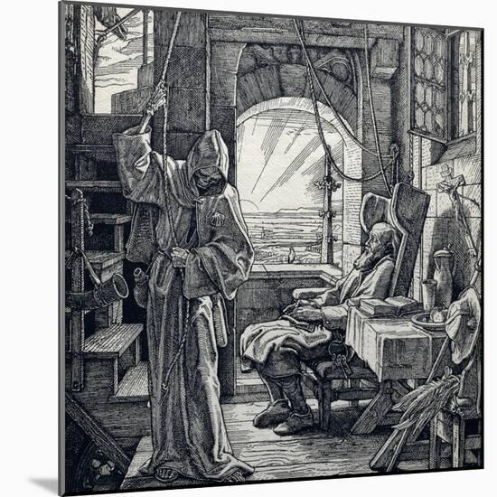 Death as Friend, 1851-Alfred Rethel-Mounted Giclee Print