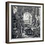 Death as Friend, 1851-Alfred Rethel-Framed Premium Giclee Print