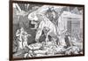 Death as Victor, from 'Another Dance of Death' Published by Georg Wigand in Leipzig, 1849-Alfred Rethel-Framed Giclee Print