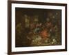 Death at the Usurer (Oil on Canvas)-Leonard Bramer-Framed Giclee Print