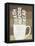 Death Before Decaf Coffee-null-Framed Stretched Canvas