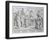 Death before the Public House, from 'Another Dance of Death' Published by Georg Wigand in…-Alfred Rethel-Framed Giclee Print