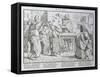 Death before the Public House, from 'Another Dance of Death' Published by Georg Wigand in…-Alfred Rethel-Framed Stretched Canvas