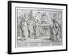 Death before the Public House, from 'Another Dance of Death' Published by Georg Wigand in…-Alfred Rethel-Framed Giclee Print