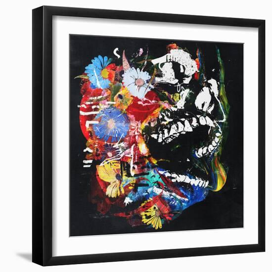 Death by Numbers III-Alex Cherry-Framed Art Print