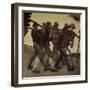 Death Dance of 1809. Oil on canvas (1906-1908).-Albin Egger-lienz-Framed Giclee Print