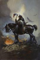 Death Dealer-Frank Frazetta-Lamina Framed Poster