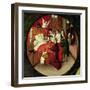 Death, Detail from the Table of the Seven Deadly Sins and the Four Last Things-Hieronymus Bosch-Framed Giclee Print