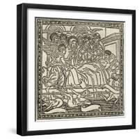 Death, from 'A Catalogue of a Collection of Engravings, Etchings and Woodcuts', by Richard…-null-Framed Giclee Print