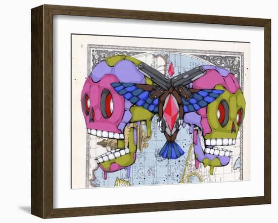 Death Grips-Ric Stultz-Framed Giclee Print