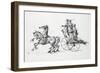 Death in Barouche, C1850-1890-Stanislas Lepine-Framed Giclee Print