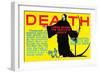 Death Lurks Behind The Practical Joker-Robert Beebe-Framed Art Print