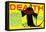 Death Lurks Behind The Practical Joker-Robert Beebe-Framed Stretched Canvas