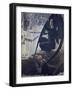 Death of a Grave Digger-Carlos Schwabe-Framed Giclee Print