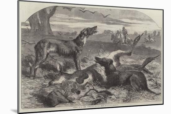Death of a Red Forester or Old Man Kangaroo-Harrison William Weir-Mounted Giclee Print