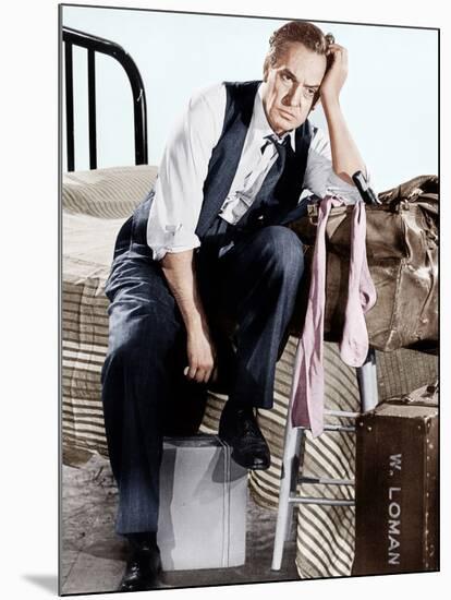 Death of a Salesman, Fredric March, 1951-null-Mounted Photo