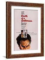 Death of a Salesman, Fredric March, 1951-null-Framed Art Print