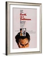 Death of a Salesman, Fredric March, 1951-null-Framed Art Print